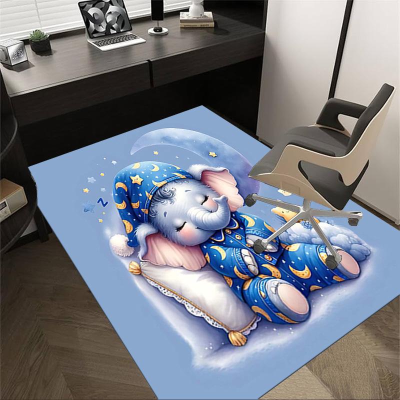 1PC elephant moon Non-Slip Floor Carpet Compatible for Office&Living Room&Bedroom&Dining room - Flat-Weave Machine-W259 60cm by 90cm
1PC elephant moon Non-Slip Floor Carpet Compatible for Office&Living Room&Bedroom&Dining room - Flat-Weave Machine-W259 60cm by 90cm