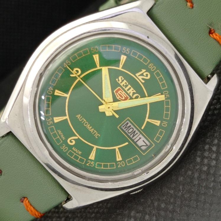 Б/У винтажные мужские часы SEIKO 5 AUTOMATIC JAPAN MENS DAY/DATE GREEN WATCH 598-a313175-9 SKU598-a313175
Б/У винтажные мужские часы SEIKO 5 AUTOMATIC JAPAN MENS DAY/DATE GREEN WATCH 598-a313175-9 SKU598-a313175