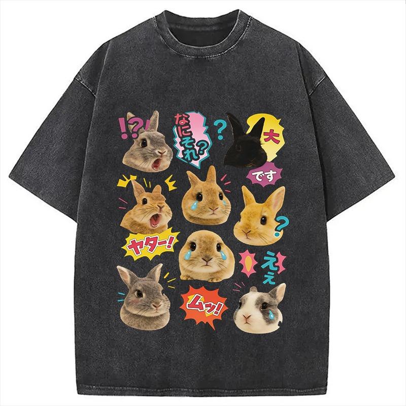 Men s Washed T-Shirt Casual Loose Short Sleeve Oversized Tees Summer Bunny Harajuku Vintage Pure Cotton Chic Tunics 3XL
Men s Washed T-Shirt Casual Loose Short Sleeve Oversized Tees Summer Bunny Harajuku Vintage Pure Cotton Chic Tunics 3XL