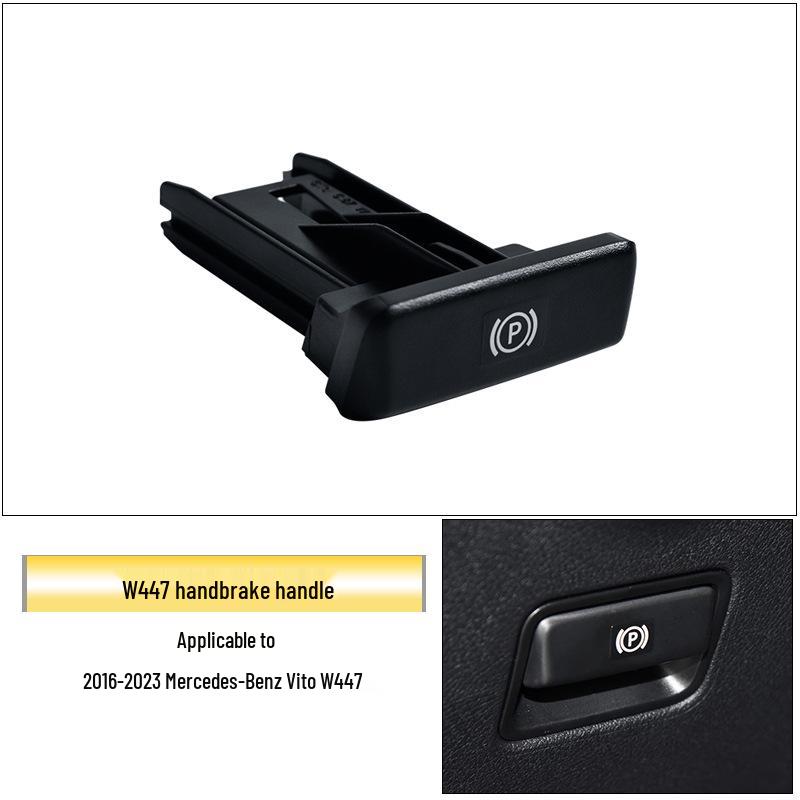 Ручка ручного тормоза Mercedes-Benz Vito W447 и основание с кнопкой P
Ручка ручного тормоза Mercedes-Benz Vito W447 и основание с кнопкой P