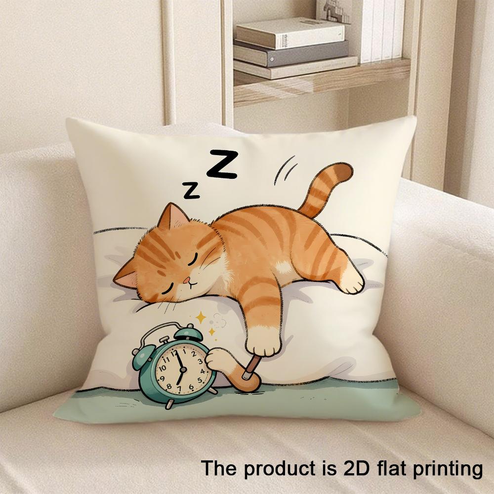 1pc Adorable 2D Flat-Printed Pillowcases with Various Cute Animal Designs Sofa cushion cover home bedroom room decoration 45x45cm-1pcs
1pc Adorable 2D Flat-Printed Pillowcases with Various Cute Animal Designs Sofa cushion cover home bedroom room decoration 45x45cm-1pcs