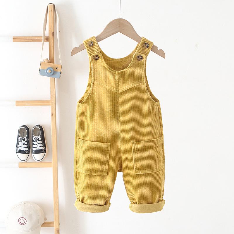 Korean-Style Corduroy Overalls for Infants (0-3 Years) - Trendy Internet Celebrity Design 120 (suggested height 100cm)
Korean-Style Corduroy Overalls for Infants (0-3 Years) - Trendy Internet Celebrity Design 120 (suggested height 100cm)