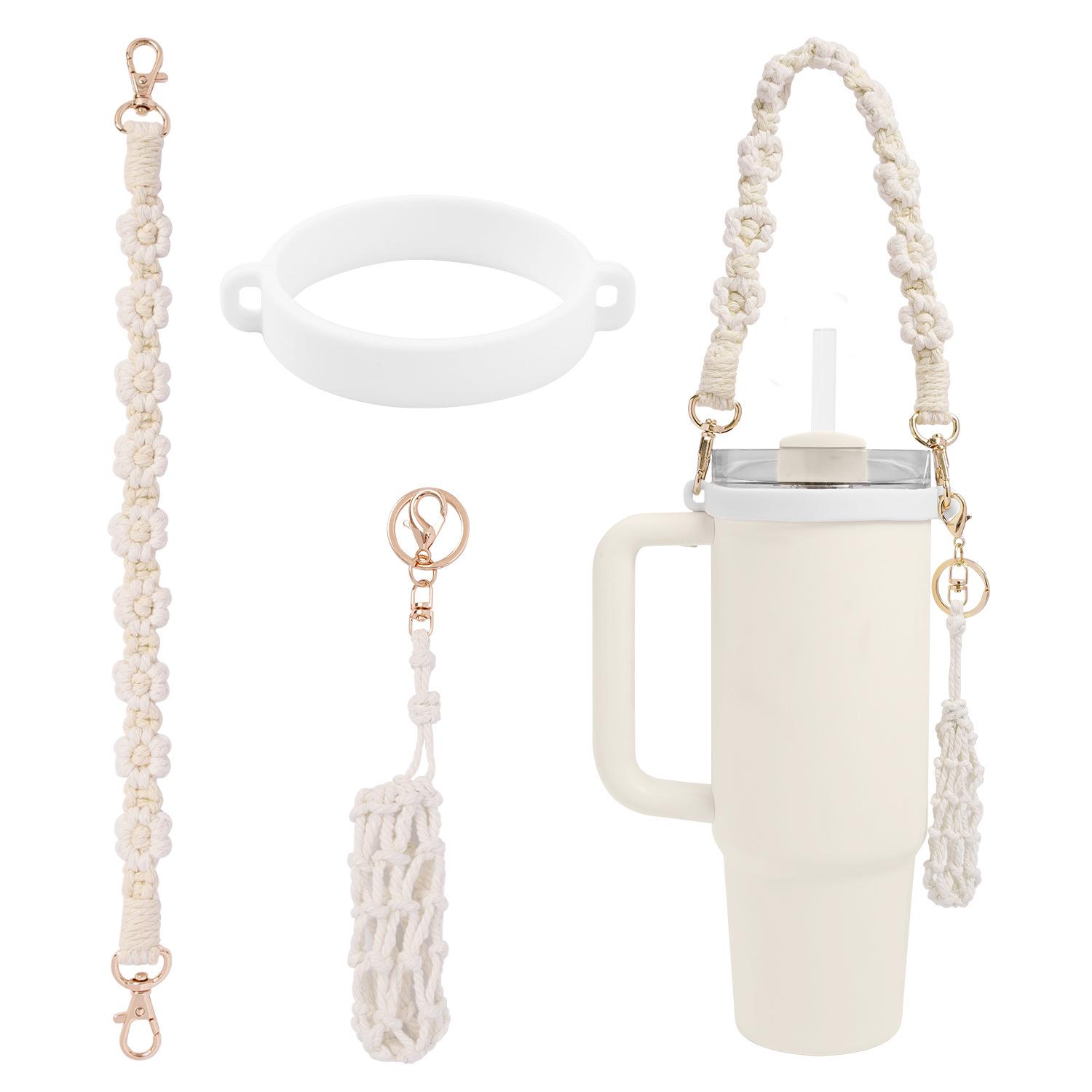 Cute Cup Accessories for Stanley: Water Bottle Handle Strap for Kids Girls Women Easy to Carrying and Durability
Cute Cup Accessories for Stanley: Water Bottle Handle Strap for Kids Girls Women Easy to Carrying and Durability