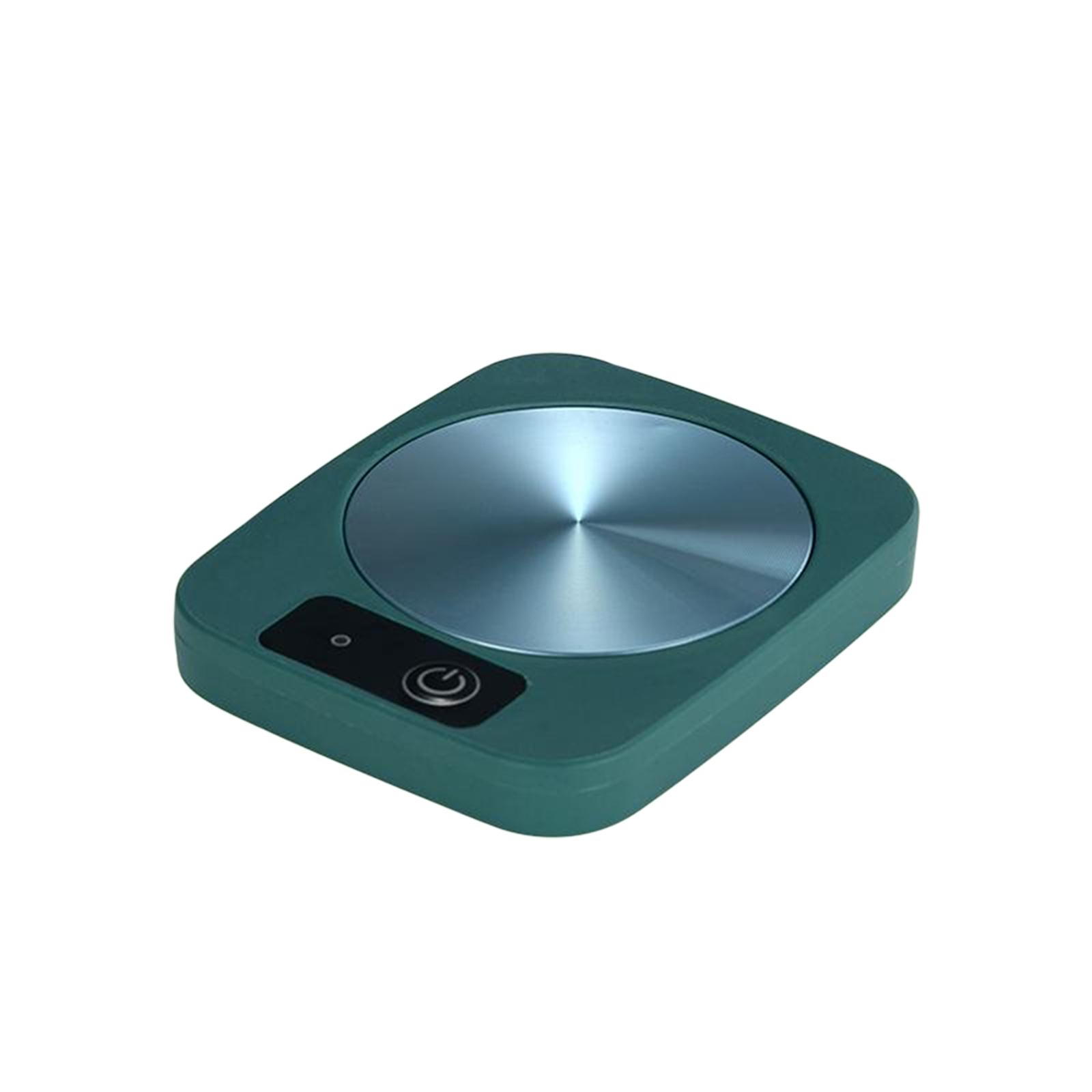 Coffee Mug Cup Warmer Coaster Aluminum Metal Panel For Coffee Tea Cocoa Milk Food Fruits Candle 5.12x3.94x0.79 In Night Green (USB)
Coffee Mug Cup Warmer Coaster Aluminum Metal Panel For Coffee Tea Cocoa Milk Food Fruits Candle 5.12x3.94x0.79 In Night Green (USB)