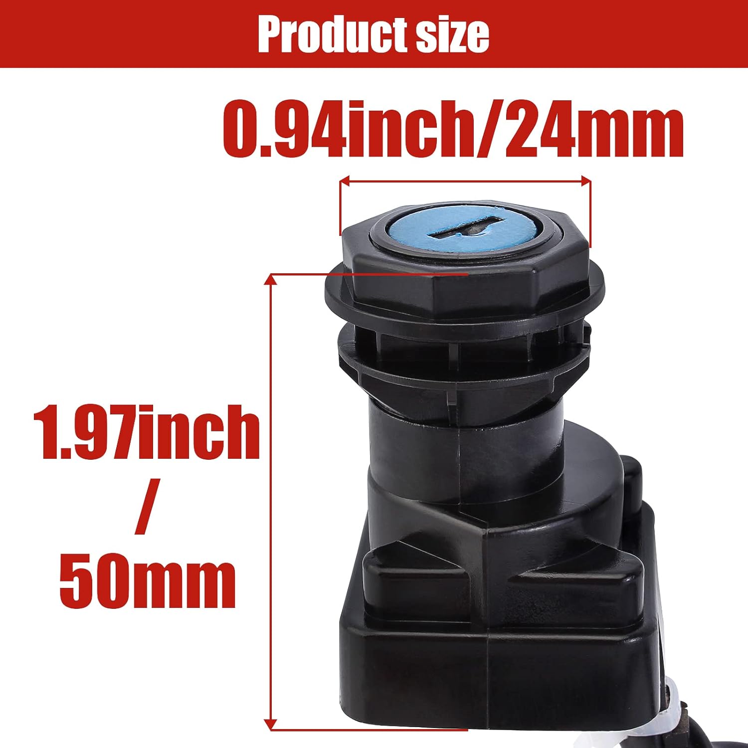 LTF160 LTF250 LTF300 Ignition Key Switch Compatible with Suzuki King Quad 300 LTF300F LTF4WDX Quad Runner 160 230 250 300 37110-02C00 37110-35B01
LTF160 LTF250 LTF300 Ignition Key Switch Compatible with Suzuki King Quad 300 LTF300F LTF4WDX Quad Runner 160 230 250 300 37110-02C00 37110-35B01