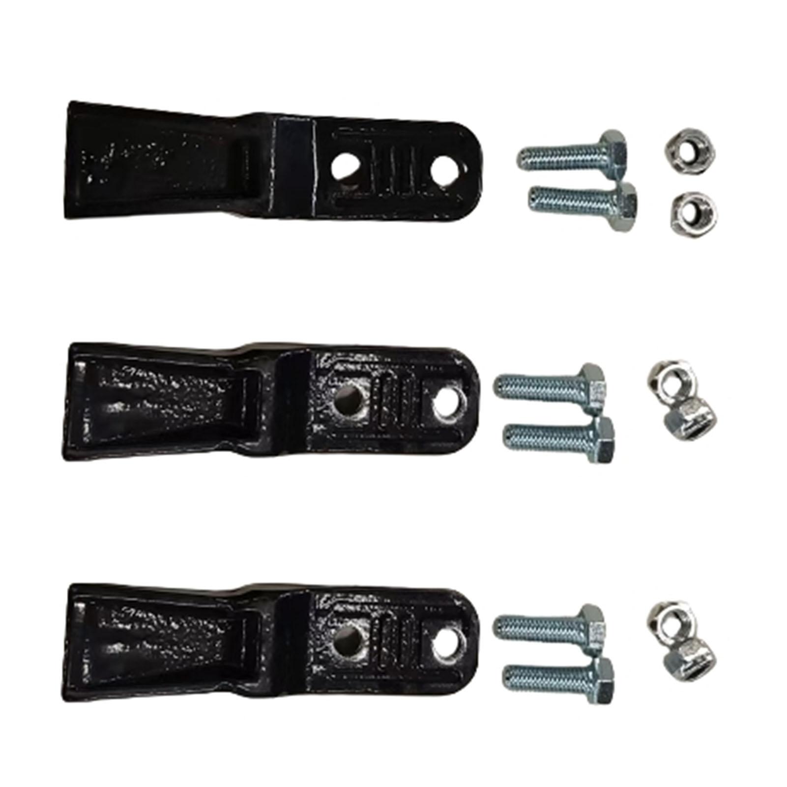 3 Pcs Excavator Bucket Tooth Carbon Steel Digging Bucket Tooth Replacement with Screws and Nuts for Tractor Backhoe Loader
3 Pcs Excavator Bucket Tooth Carbon Steel Digging Bucket Tooth Replacement with Screws and Nuts for Tractor Backhoe Loader
