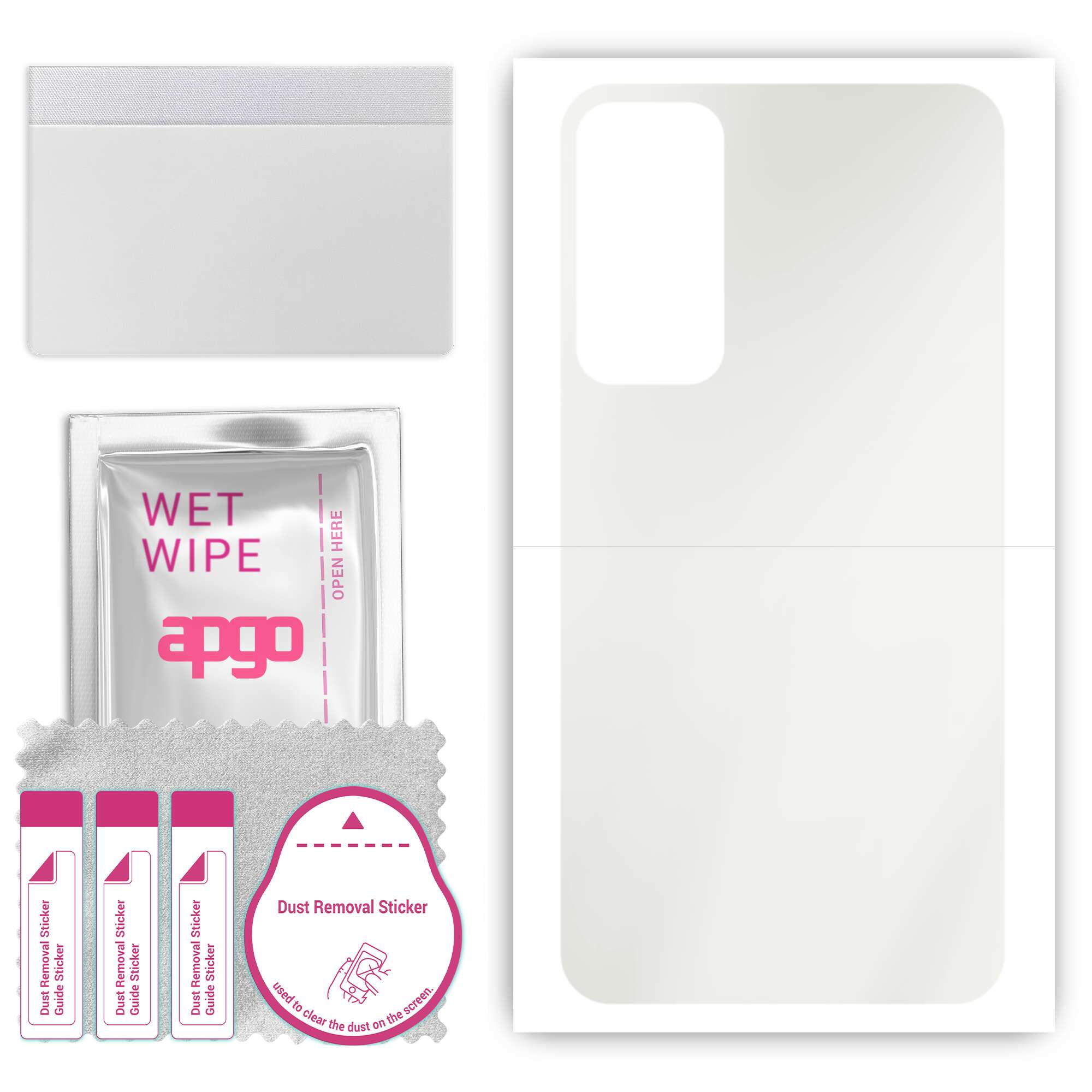 apgo MATTE Protective Skin Sticker for the back compatible with Tecno Pop 6 Go, Wrap Film, Hydrogel Film, Flexible, Soft TPU with positioning layer ea
apgo MATTE Protective Skin Sticker for the back compatible with Tecno Pop 6 Go, Wrap Film, Hydrogel Film, Flexible, Soft TPU with positioning layer ea