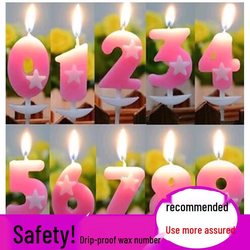 Colorful Birthday Number Candles: Pink & Blue Stars, Hearts for Cakes - Perfect for Birthdays, Celebrations, Weddings and Anniversaries 10 Pink Star Bags No.0
Colorful Birthday Number Candles: Pink & Blue Stars, Hearts for Cakes - Perfect for Birthdays, Celebrations, Weddings and Anniversaries 10 Pink Star Bags No.0