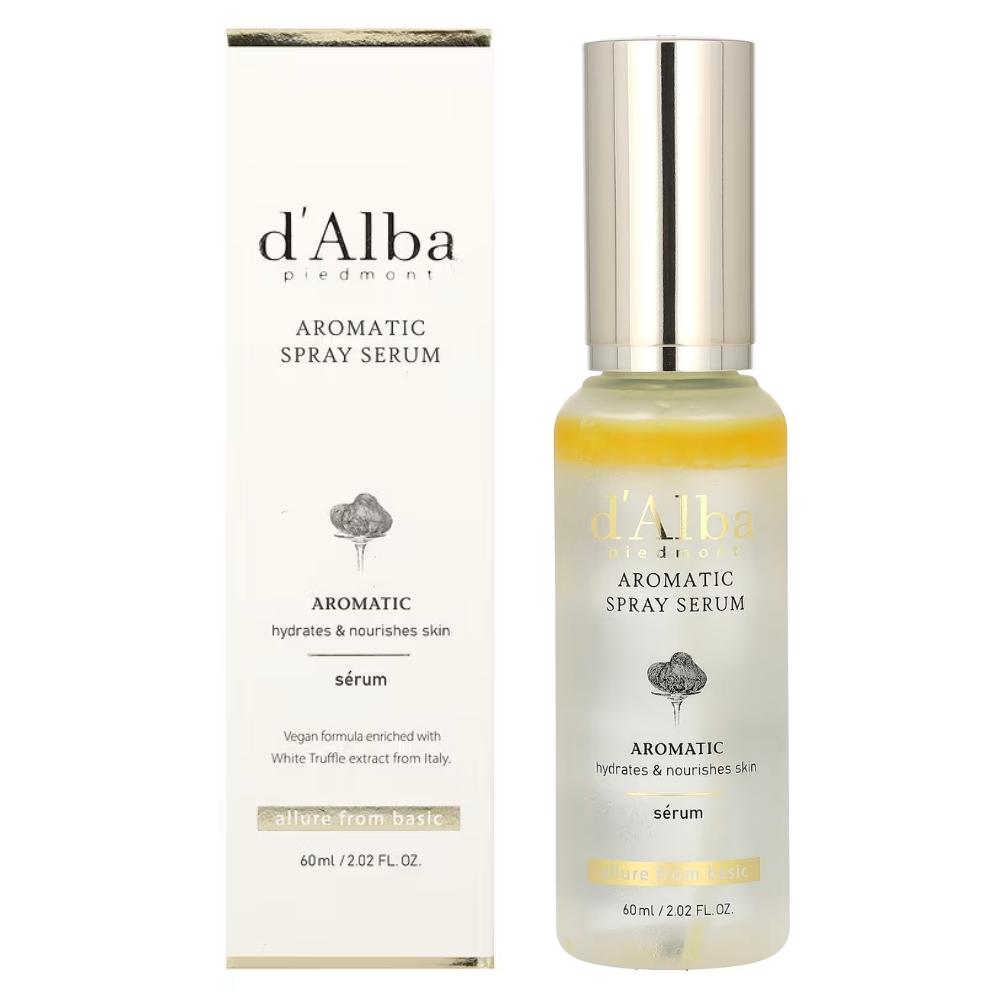 d Alba White Truffle First Aromatic Spray Serum 60 ml - dwufazowe serum w mgiełce z białą truflą
d Alba White Truffle First Aromatic Spray Serum 60 ml - dwufazowe serum w mgiełce z białą truflą