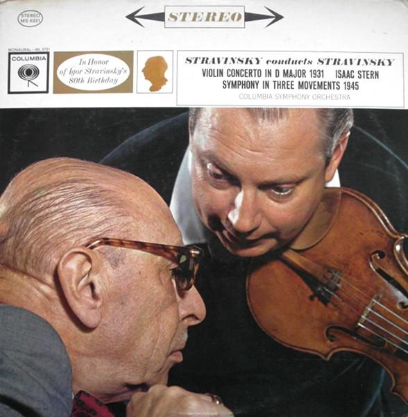 LP Record ISAAC STERN IGOR STRAVINSKY COLUM stravinsky conducts stravinsky MS6331 COLUMBIA MASTER 1962 US Classical Used
LP Record ISAAC STERN IGOR STRAVINSKY COLUM stravinsky conducts stravinsky MS6331 COLUMBIA MASTER 1962 US Classical Used