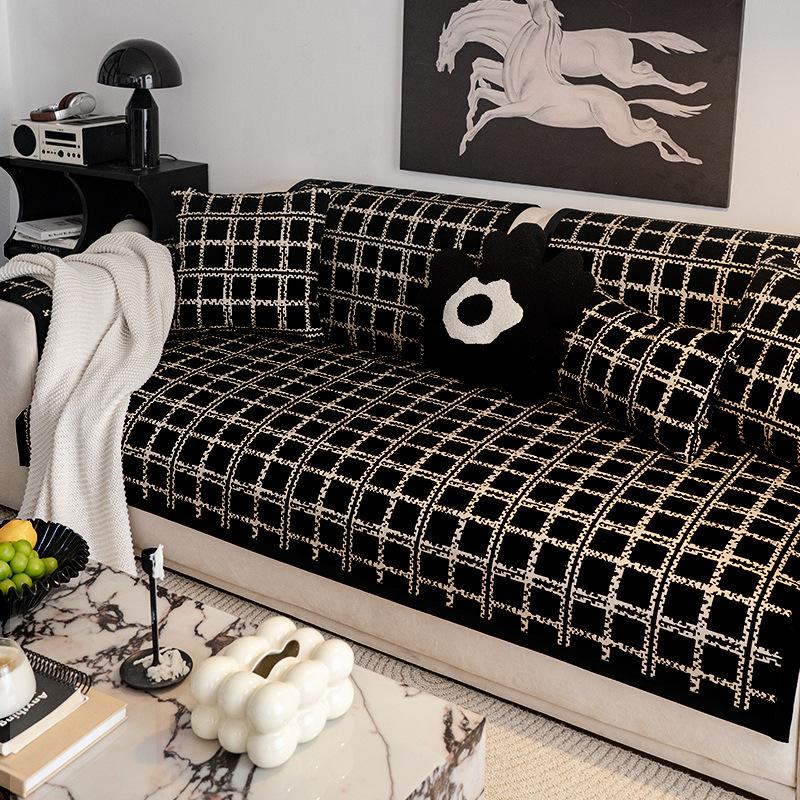 Retro Simple Sofa Cushion Universal In All Seasons New Straight Sofa Seat Cushion Fixed Non-Slip Backrest Cover 70*70cm
Retro Simple Sofa Cushion Universal In All Seasons New Straight Sofa Seat Cushion Fixed Non-Slip Backrest Cover 70*70cm