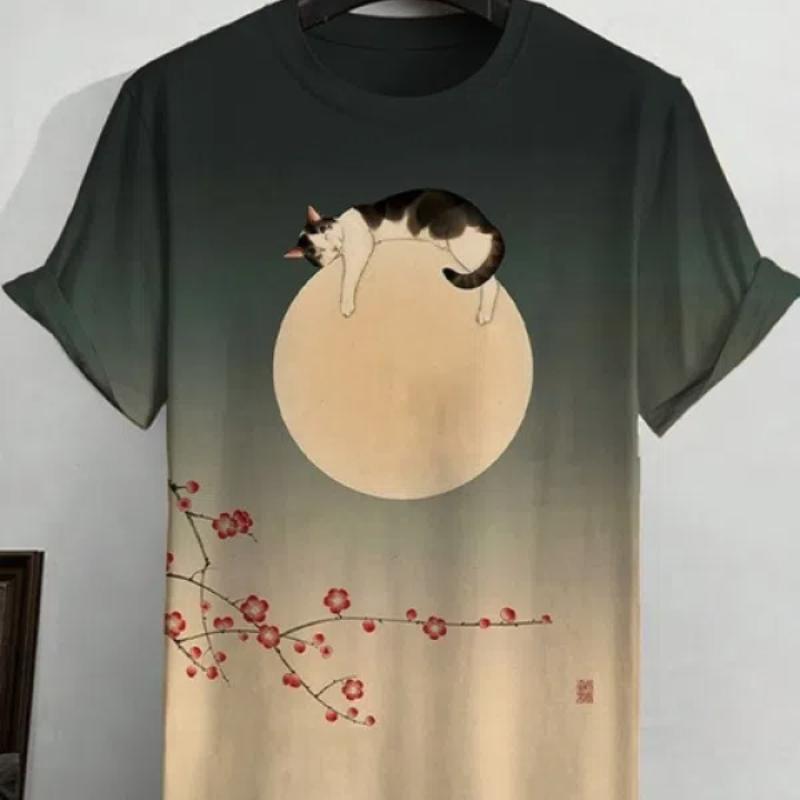 Men s T-Shirt Japanese Style Ukiyo-e Graphic 3D Printed T-Shirt Casual Short Sleeved Tee Outdoor Oversized Men Clothing Tops 6XL
Men s T-Shirt Japanese Style Ukiyo-e Graphic 3D Printed T-Shirt Casual Short Sleeved Tee Outdoor Oversized Men Clothing Tops 6XL