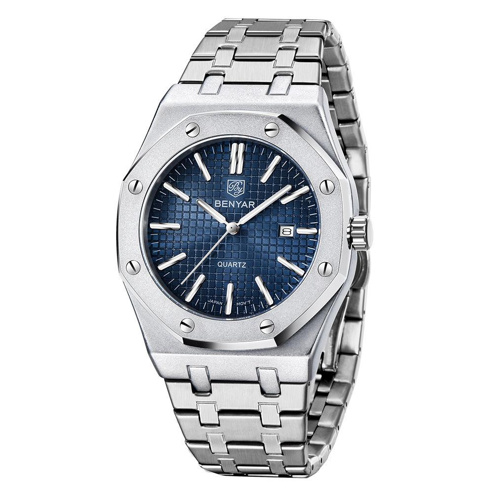 Benyar Watch Men S Quartz Watch Fashion Simple Waterproof Luminous Watch Men S Watch 5156
Benyar Watch Men S Quartz Watch Fashion Simple Waterproof Luminous Watch Men S Watch 5156