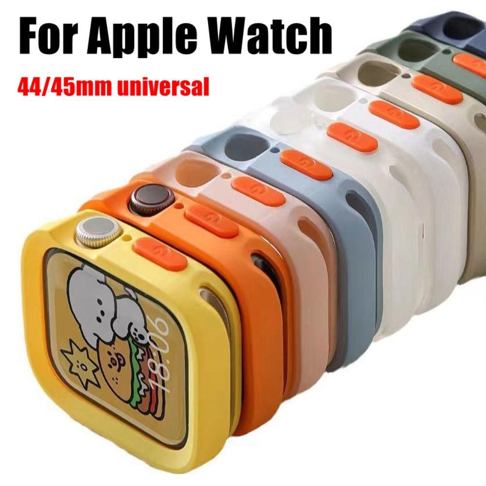 44 мм/45 мм Мягкий корпус из ТПУ с защитой от падения, новый защитный чехол для часов Apple Watch
44 мм/45 мм Мягкий корпус из ТПУ с защитой от падения, новый защитный чехол для часов Apple Watch