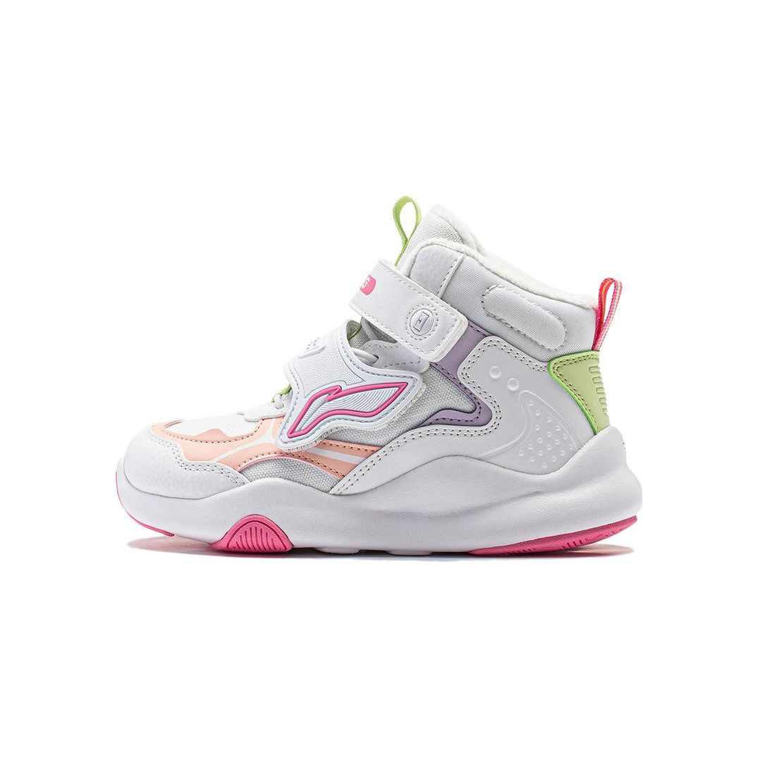 Li Ning Kids Sports Trend Non-Slip Shock Absorbing Wear-Resistant Warm Fleece Outdoor Shoes Kids Shoes White Orange YKNT150-2 25
Li Ning Kids Sports Trend Non-Slip Shock Absorbing Wear-Resistant Warm Fleece Outdoor Shoes Kids Shoes White Orange YKNT150-2 25