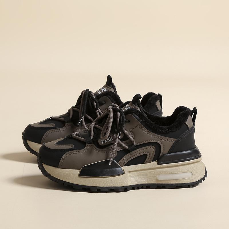 Popular dad shoes increase in height 2025 autumn and winter new versatile small black platform muffin velvet sneakers women 35 чёрный
Popular dad shoes increase in height 2025 autumn and winter new versatile small black platform muffin velvet sneakers women 35 чёрный