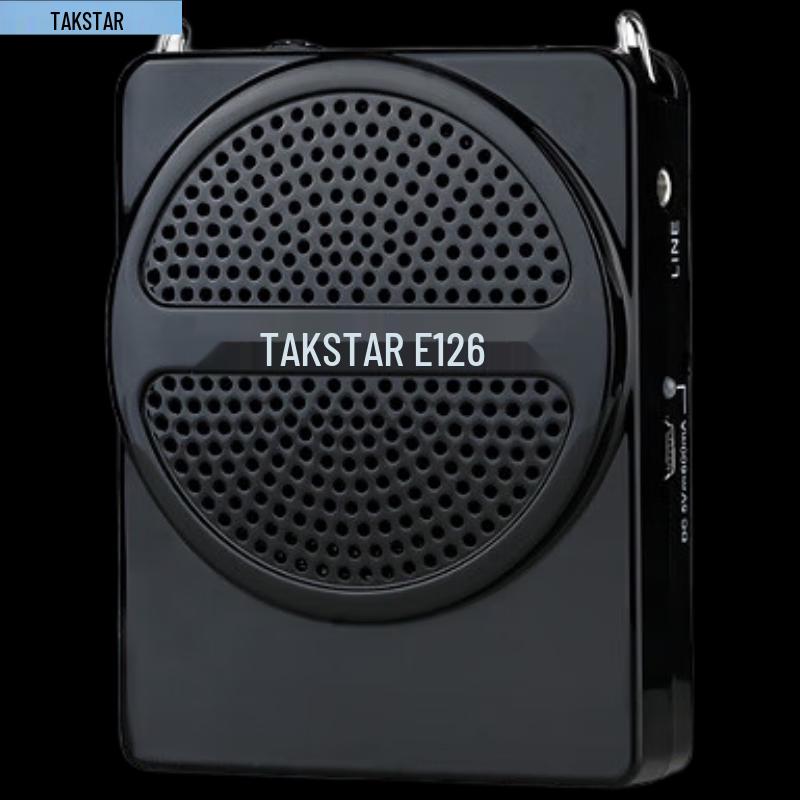 Takstar E126 Portable Voice Amplifier CN plug (adapter included)
Takstar E126 Portable Voice Amplifier CN plug (adapter included)