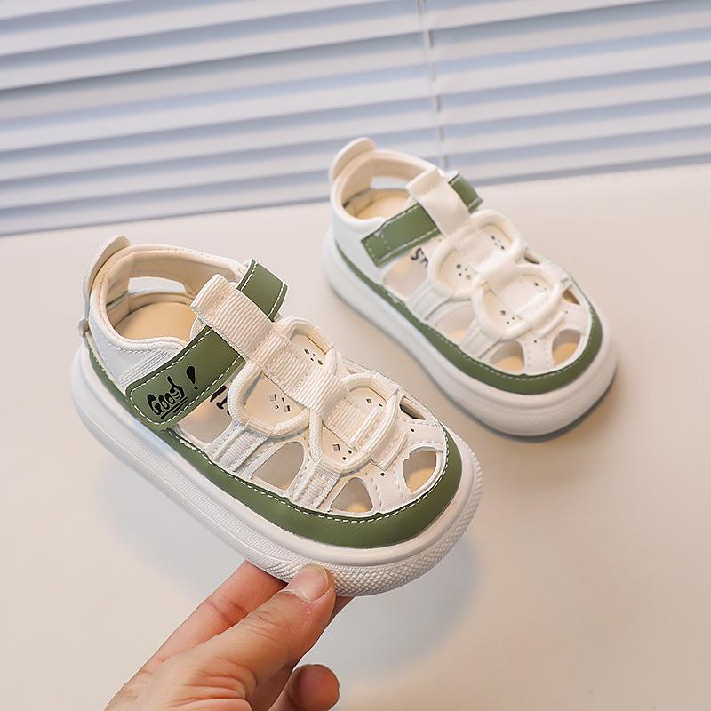 New Summer Children s Sandals Korean Style Boys Hollow Out Sneakers1-6Trendy casual shoes and beach shoes for 1-year-old children 22-26Take a photo with on зелений
New Summer Children s Sandals Korean Style Boys Hollow Out Sneakers1-6Trendy casual shoes and beach shoes for 1-year-old children 22-26Take a photo with on зелений