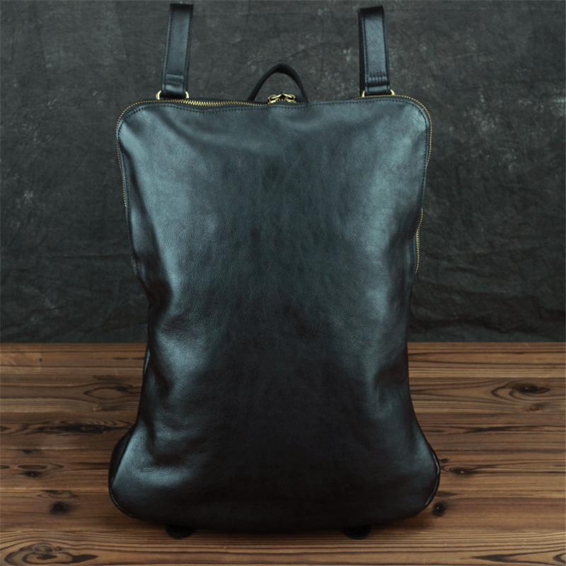 Newsbirds Simple Design Leather Backpack Soft Cowskin Travel Bagpack Pure Color Soild School Bag Daypack For Men Male Black Bag чорний
Newsbirds Simple Design Leather Backpack Soft Cowskin Travel Bagpack Pure Color Soild School Bag Daypack For Men Male Black Bag чорний