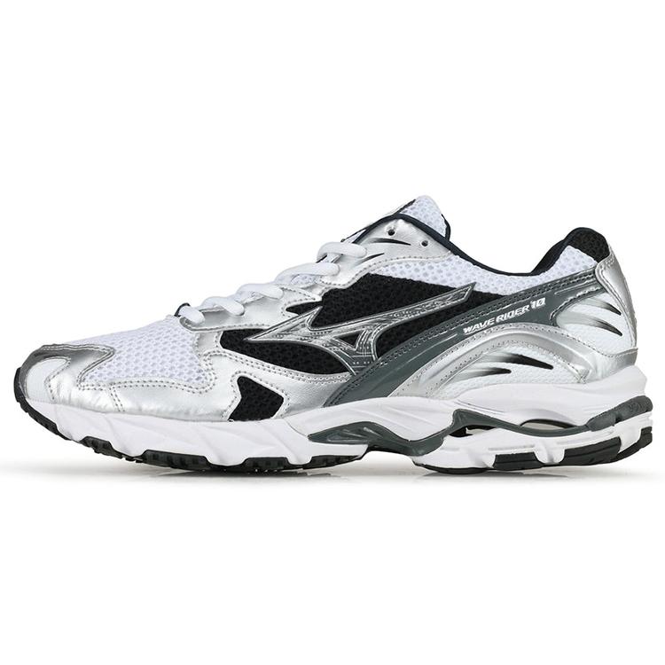 Mizuno Wave Rider 10 Белый Серебристый Черный 43
Mizuno Wave Rider 10 Белый Серебристый Черный 43