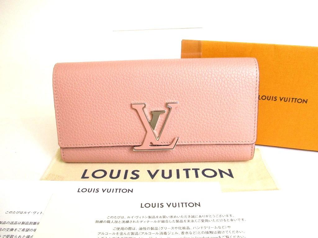 Автентичний гаманець LOUIS VUITTON Rose Pink Tourillon Leather Capucines #9854 Refurbished
Автентичний гаманець LOUIS VUITTON Rose Pink Tourillon Leather Capucines #9854 Refurbished