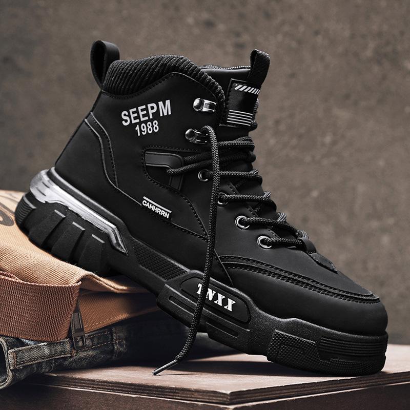 Autumn and winter high-top Martin boots British tooling locomotive shoes versatile casual shoes men s Martin tide shoes outdoor Martin boots 39 жёлтый
Autumn and winter high-top Martin boots British tooling locomotive shoes versatile casual shoes men s Martin tide shoes outdoor Martin boots 39 жёлтый