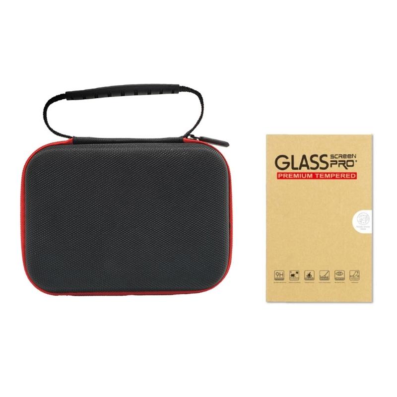 Travel Storage Bag Protective Case With Screen Guard Suitable For RG406V Handheld Gaming Device, Clear PET Film Included 1
Travel Storage Bag Protective Case With Screen Guard Suitable For RG406V Handheld Gaming Device, Clear PET Film Included 1