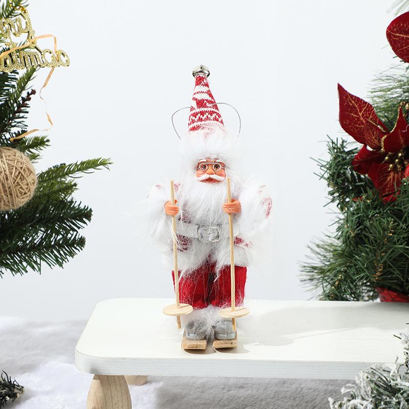 Cross-border Skiing Santa Claus Sleigh Ornament - Small Christmas Tree Pendant
Cross-border Skiing Santa Claus Sleigh Ornament - Small Christmas Tree Pendant
