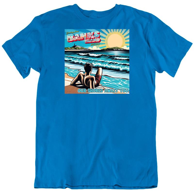 Greetings From Banks Island 2095 Funny Climate Change Parody Travel Ad T Shirt S разноцветный
Greetings From Banks Island 2095 Funny Climate Change Parody Travel Ad T Shirt S разноцветный