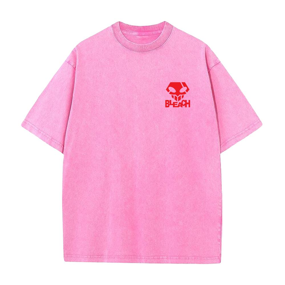 Anime BLEACH Logo Graphic Washed Tshirt Men Vintage Street Tshirts Short Sleeve Cotton T Shirt Harajuku Male Casual Loose Tops S
Anime BLEACH Logo Graphic Washed Tshirt Men Vintage Street Tshirts Short Sleeve Cotton T Shirt Harajuku Male Casual Loose Tops S