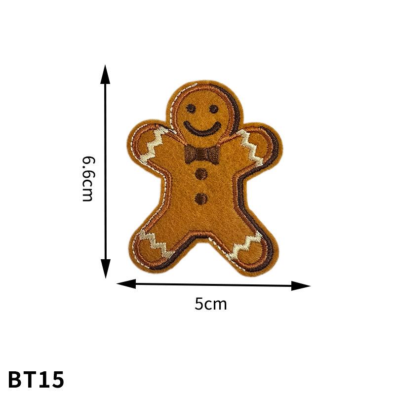 Christmas Decorations Clothing Patches Towels Embroidered Fabrics Embroidered Tags Stamps 5pcs коричневий
Christmas Decorations Clothing Patches Towels Embroidered Fabrics Embroidered Tags Stamps 5pcs коричневий
