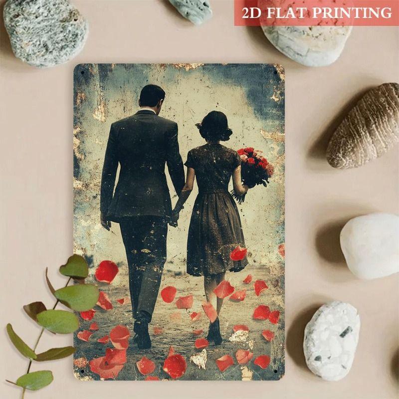 Vintage Valentine s Day Metal Decorative Painting Gift for Couples Bedroom Living Room Cafe
Vintage Valentine s Day Metal Decorative Painting Gift for Couples Bedroom Living Room Cafe