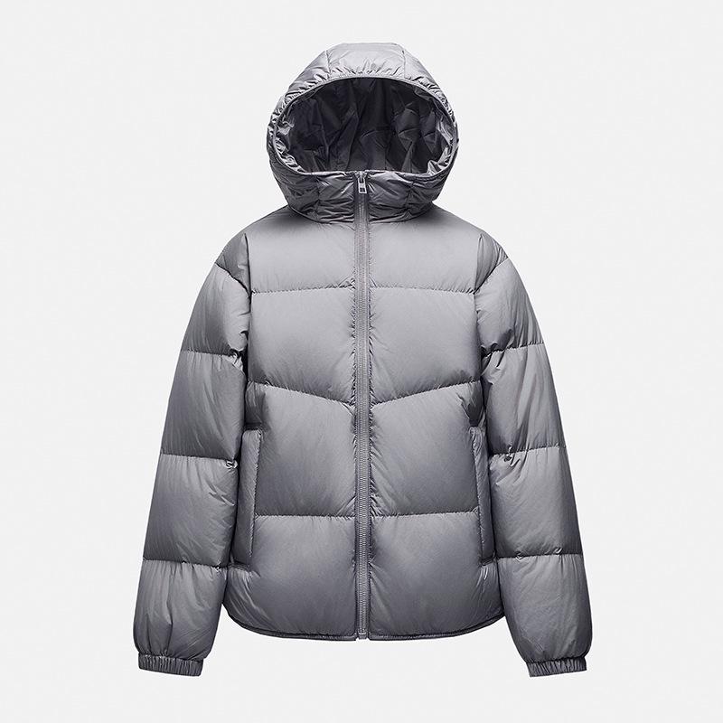 Mu Yuan Men s Hooded White Duck Down Winter Jacket - Thick, Simple Cold Protection Coat 3XL for 180-200 Jin темно-сірий
Mu Yuan Men s Hooded White Duck Down Winter Jacket - Thick, Simple Cold Protection Coat 3XL for 180-200 Jin темно-сірий