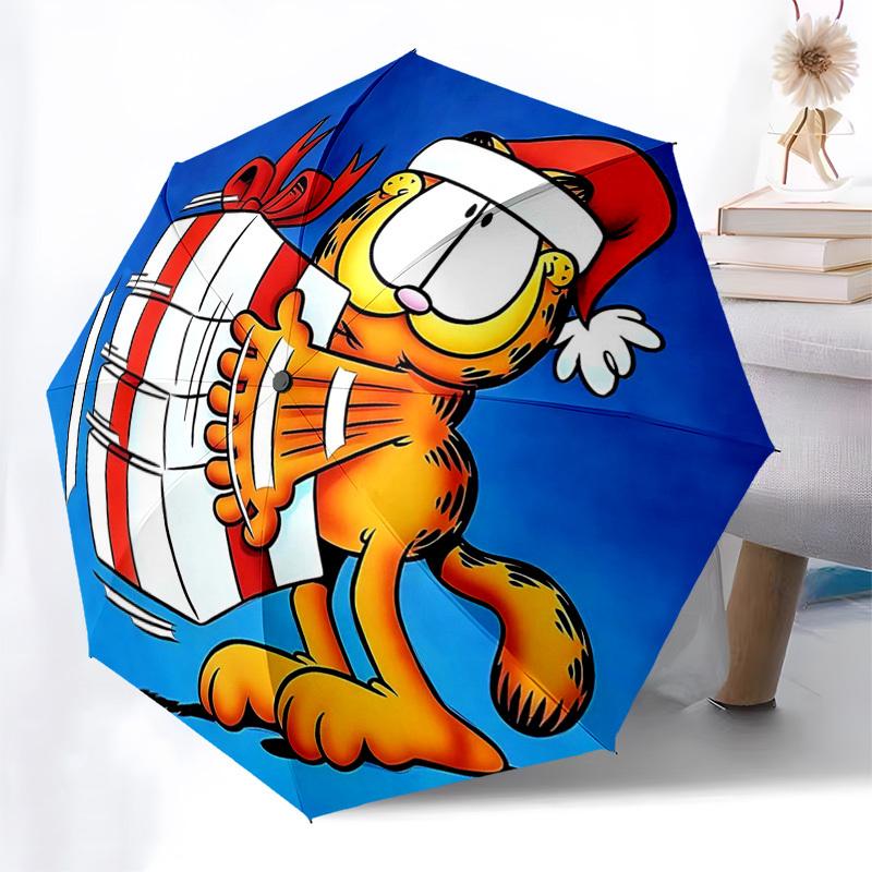 1pc Garfield Christmas Edition Automatic Opening Umbrella, Portable Three-Fold Design, 8-Bone Iron Frame Outdoor Umbrella, Perfect Holiday Gift for Fa
1pc Garfield Christmas Edition Automatic Opening Umbrella, Portable Three-Fold Design, 8-Bone Iron Frame Outdoor Umbrella, Perfect Holiday Gift for Fa
