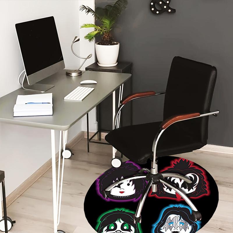 1pc KISS Band Icons Round carpet, Made of Polyester,Perfect for Decorating Office Chairs, Living Rooms 80cm
1pc KISS Band Icons Round carpet, Made of Polyester,Perfect for Decorating Office Chairs, Living Rooms 80cm