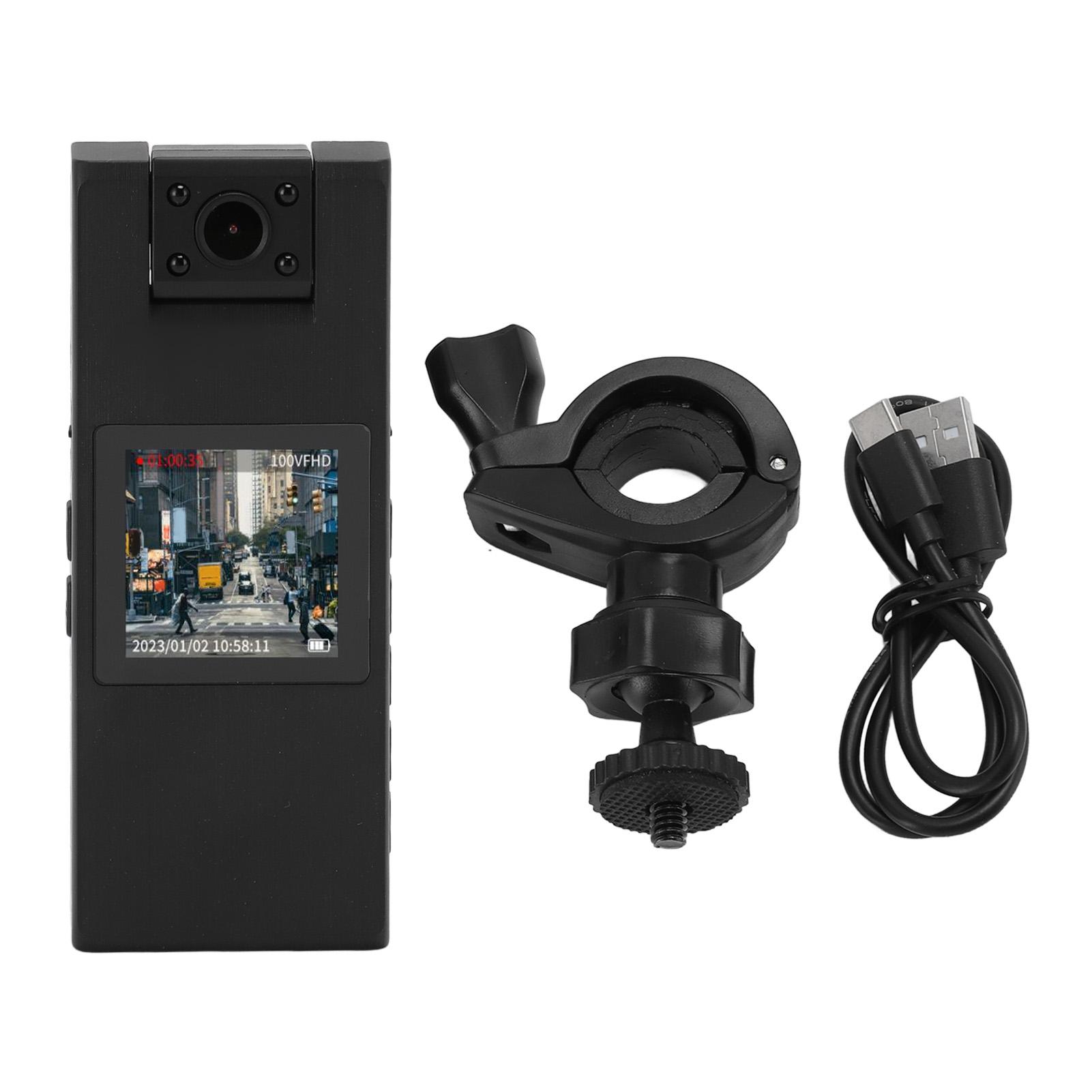 Portable Police Camera 1080P 1.5inch Screen 180 Degree Rotation Wearable Video Recorder with Night
Portable Police Camera 1080P 1.5inch Screen 180 Degree Rotation Wearable Video Recorder with Night