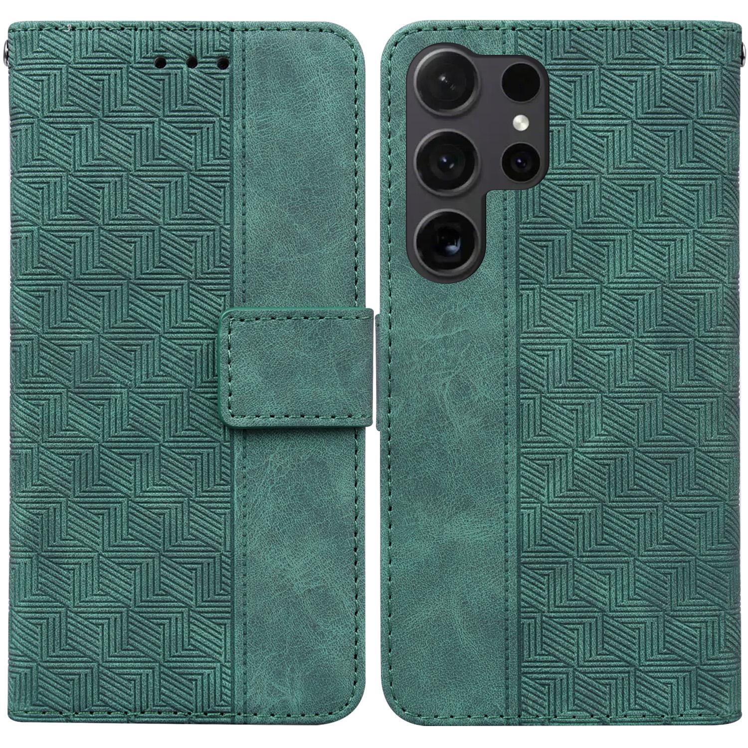 For Samsung Galaxy S26 Ultra Case Geometry Pattern Leather Wallet Phone Cover with Wrist Strap
For Samsung Galaxy S26 Ultra Case Geometry Pattern Leather Wallet Phone Cover with Wrist Strap