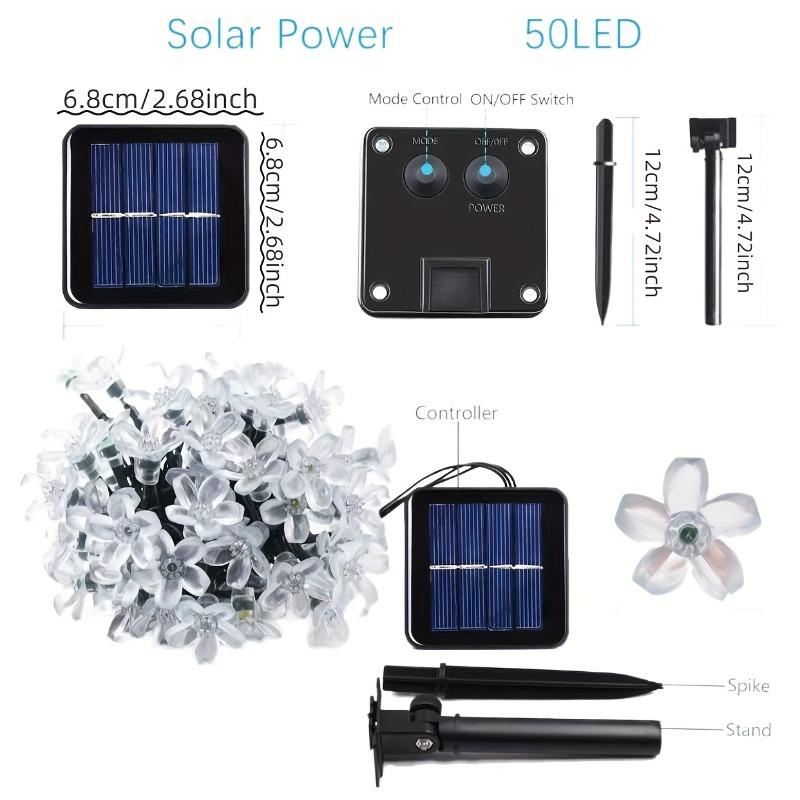Solar Waterproof Outdoor Cherry Blossom Fairy Light,Cherry Blossom String Light,Garden,Fence,Christmas Tree,Lawn and Theme Party Decoration 5m 20led-white
Solar Waterproof Outdoor Cherry Blossom Fairy Light,Cherry Blossom String Light,Garden,Fence,Christmas Tree,Lawn and Theme Party Decoration 5m 20led-white