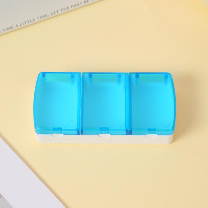 Portable 3-Compartment Flip-Top Pill Organizer with Logo 9.5 x 4.8 x 1.7 cm синій
Portable 3-Compartment Flip-Top Pill Organizer with Logo 9.5 x 4.8 x 1.7 cm синій