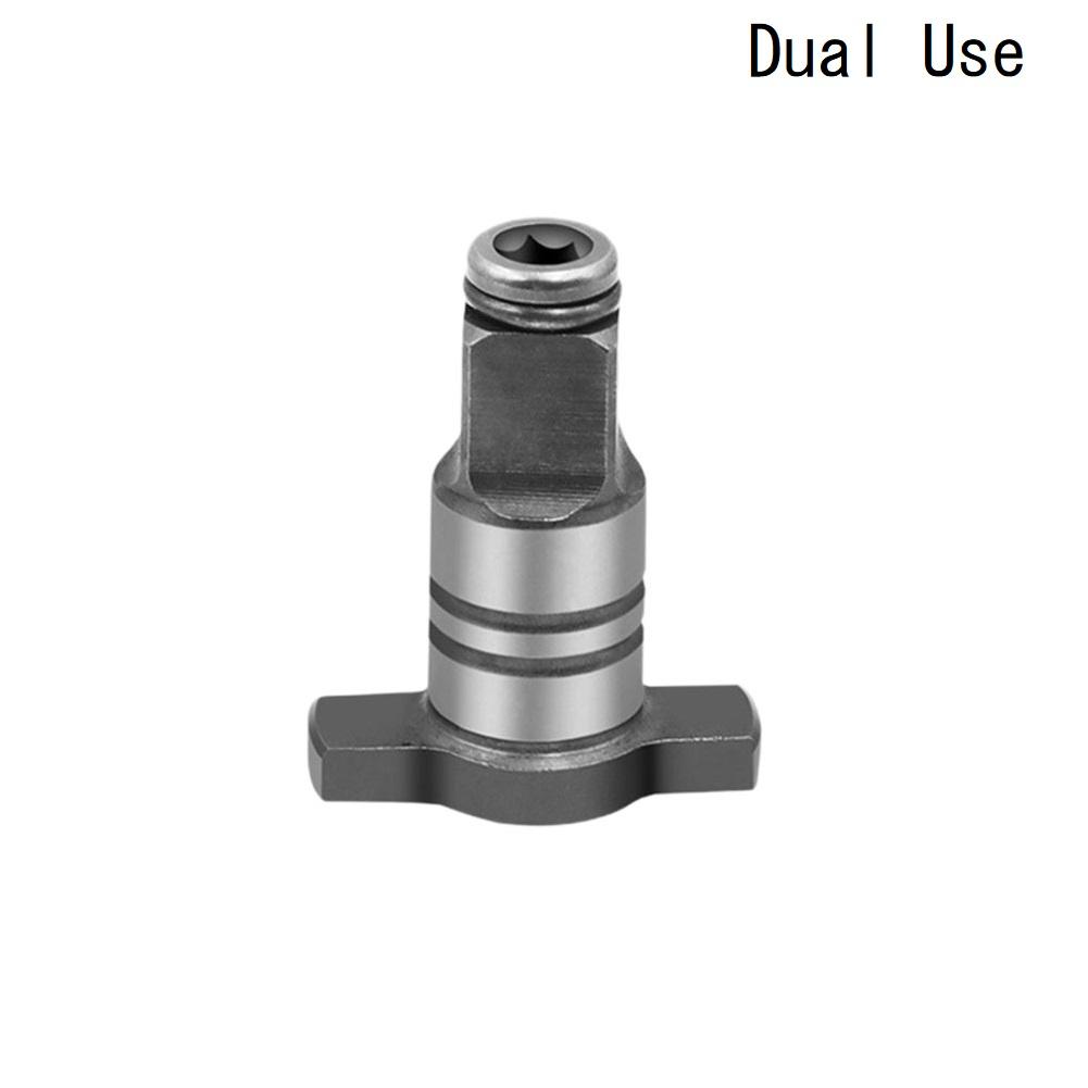 18V T-Shaped Electric Brushless Impact Wrench Shaft Conversion Head Adapter Single/Dual Use Cordless Spanner Part Power Tool
18V T-Shaped Electric Brushless Impact Wrench Shaft Conversion Head Adapter Single/Dual Use Cordless Spanner Part Power Tool