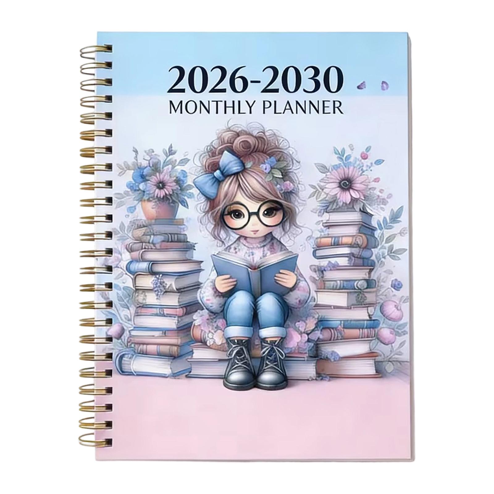 2026-2030 Monthly Planner Spiral Bound A5 Size Monthly Schedule Organizer Notebook with Durable Cover and Ample Writing Space for Long-Term Planning
2026-2030 Monthly Planner Spiral Bound A5 Size Monthly Schedule Organizer Notebook with Durable Cover and Ample Writing Space for Long-Term Planning