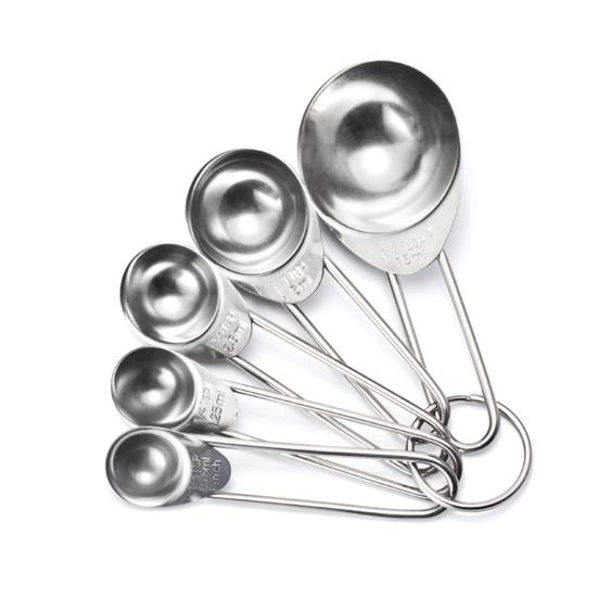 5Pcs/Set Measuring Spoon Anti-rust Solid Stainless Steel Anti-rust Measuring Spoons for Kitchen
5Pcs/Set Measuring Spoon Anti-rust Solid Stainless Steel Anti-rust Measuring Spoons for Kitchen