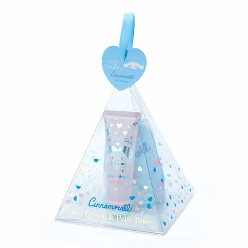 Sanrio Cinnamoroll Hand Cream & Petit Towel Set 909581
Sanrio Cinnamoroll Hand Cream & Petit Towel Set 909581