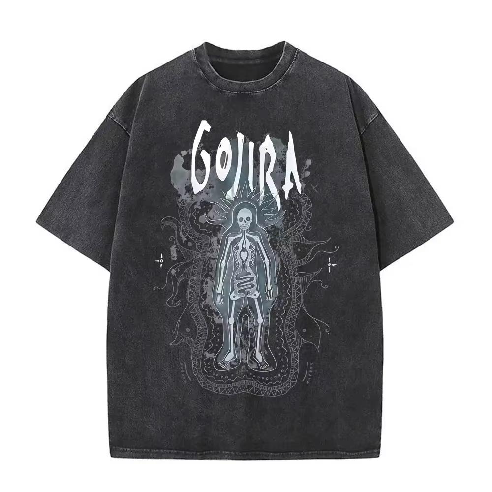 Washed Vintage Metal Rock Band Gojira Tshirt From Mars To Sirius Tshirts Mens Women Gothic Punk T Shirts Ins Yk 2XL
Washed Vintage Metal Rock Band Gojira Tshirt From Mars To Sirius Tshirts Mens Women Gothic Punk T Shirts Ins Yk 2XL