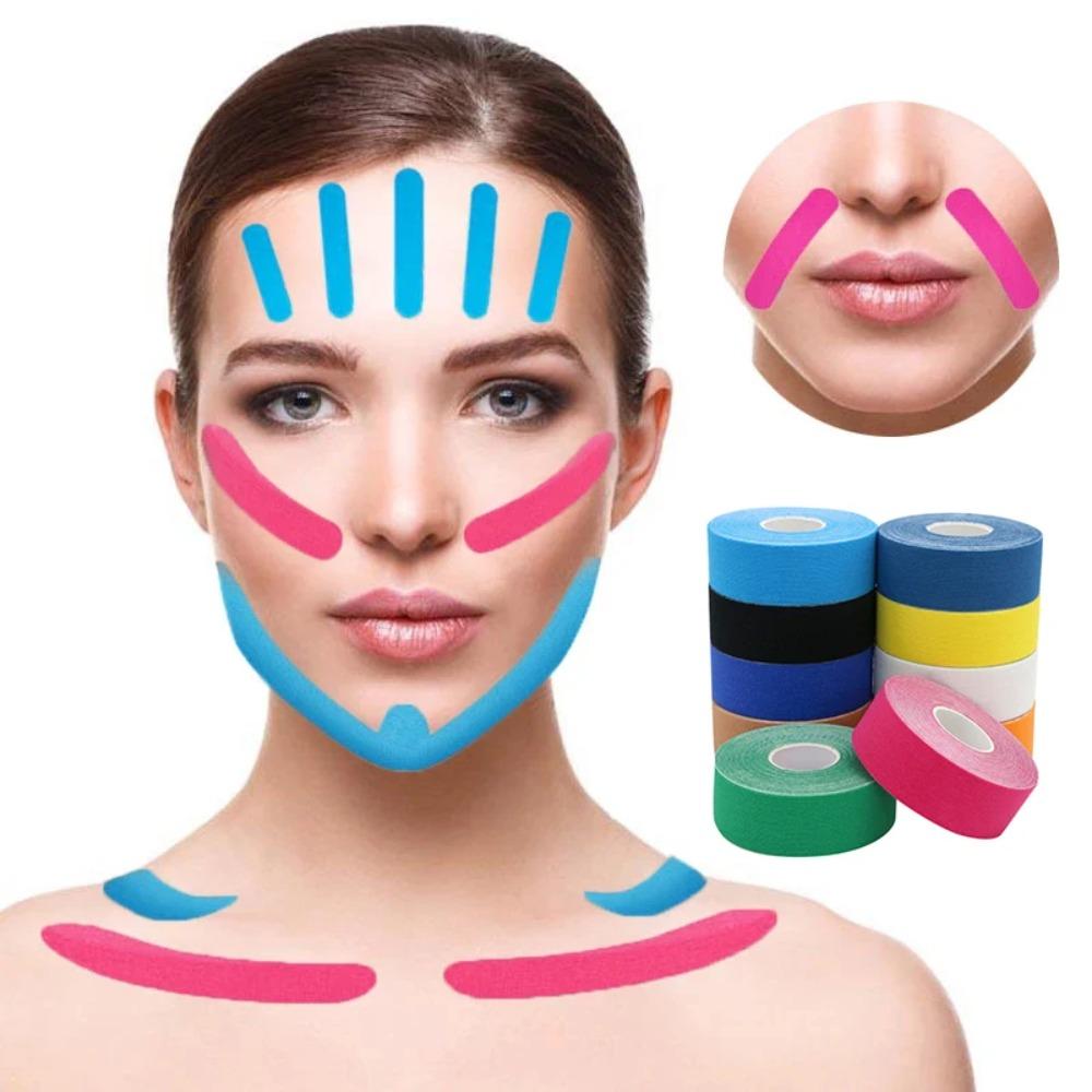 2.5CM*5M Kinesiology Tape for Face V Line Neck Eyes Lifting Tapes Wrinkle Remover Sticker Facial Skin Care Tool Elastic Bandage
2.5CM*5M Kinesiology Tape for Face V Line Neck Eyes Lifting Tapes Wrinkle Remover Sticker Facial Skin Care Tool Elastic Bandage
