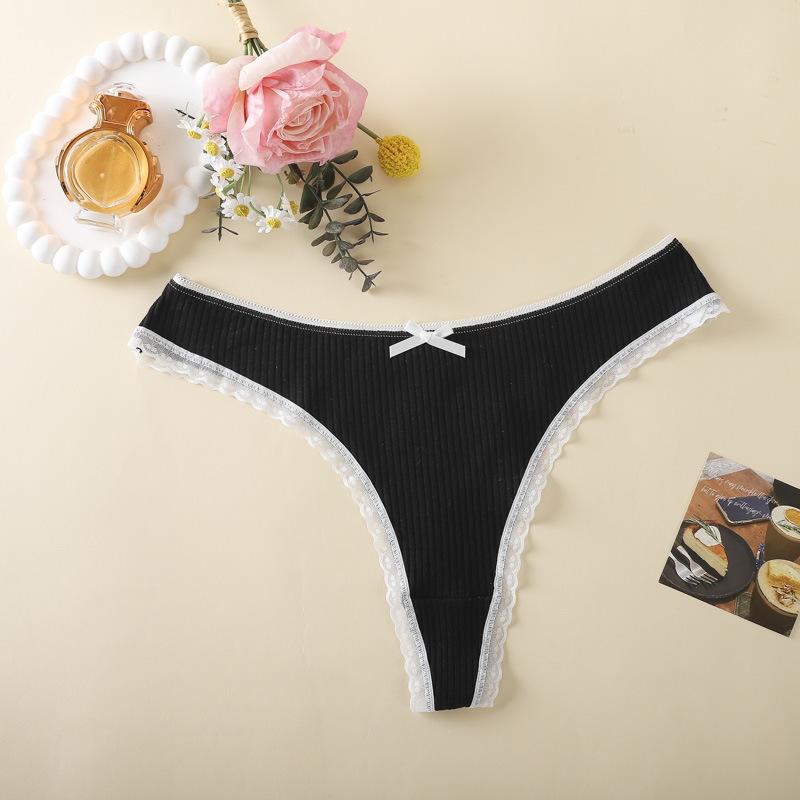 Хлопковые стринги для женщин Т-образные хлопковые танга трусики для девочек XL чёрный
Хлопковые стринги для женщин Т-образные хлопковые танга трусики для девочек XL чёрный