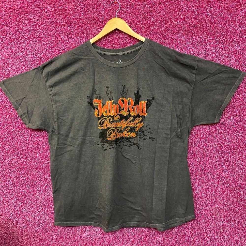Jelly Roll Beautifully Broken Graphic Album Tshirt 2XL Unisex T-Shirt L
Jelly Roll Beautifully Broken Graphic Album Tshirt 2XL Unisex T-Shirt L