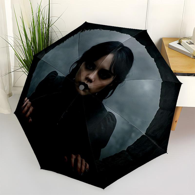 1pc Wednesday Automatic Cute Umbrella 8-Bone Design Compact Gear for Outdoor Travel, Perfect Holiday Gift yy251230002
1pc Wednesday Automatic Cute Umbrella 8-Bone Design Compact Gear for Outdoor Travel, Perfect Holiday Gift yy251230002