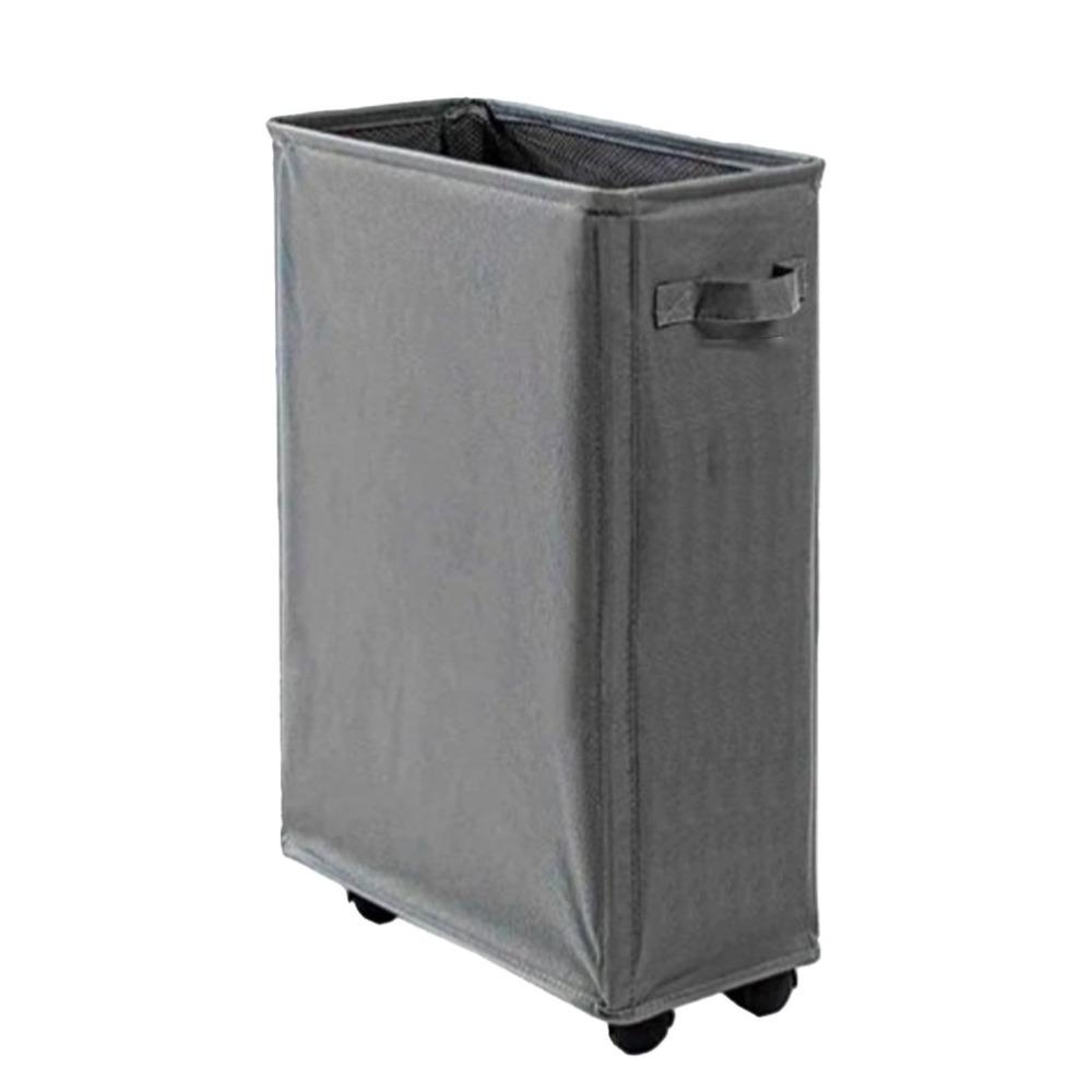 4 Roll Wheels Laundry Basket with Wheels Portable Foldable Design Laundry Hamper with Wheels Black Dark Gray Laundry Storage Bin сірий
4 Roll Wheels Laundry Basket with Wheels Portable Foldable Design Laundry Hamper with Wheels Black Dark Gray Laundry Storage Bin сірий