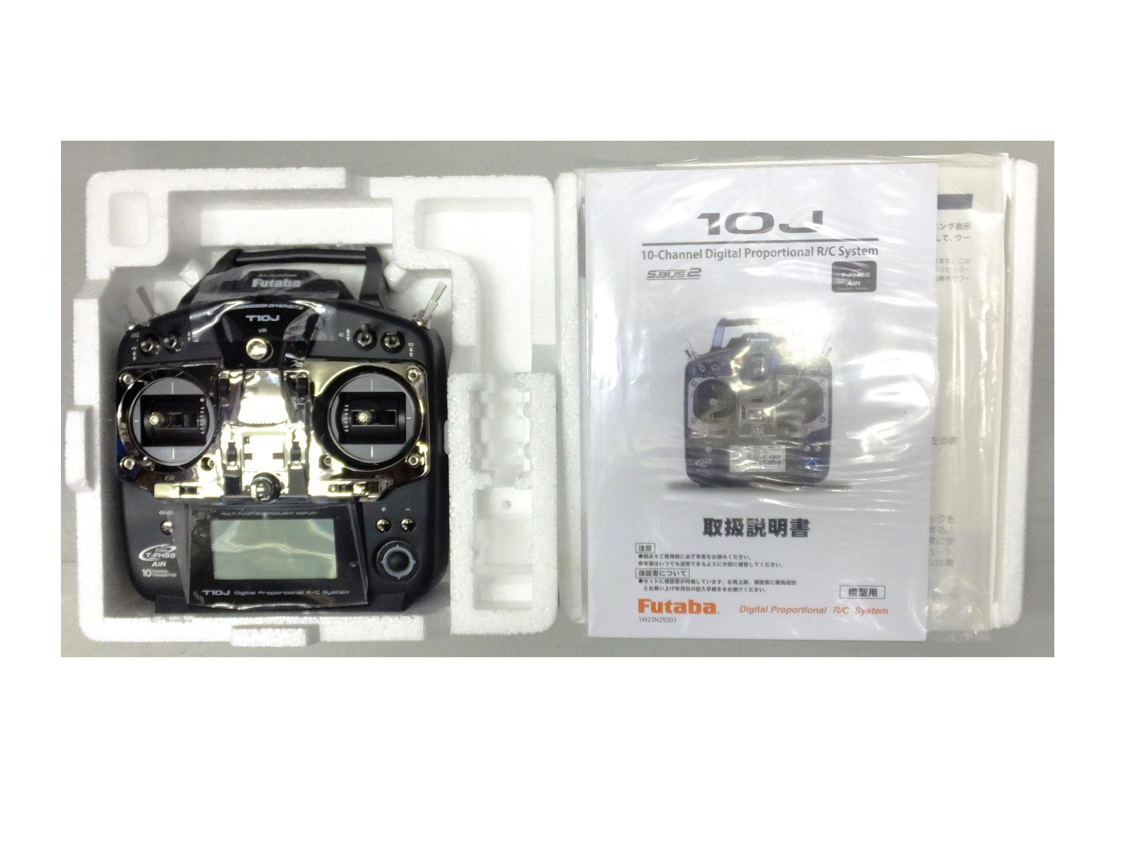 FUTABA 10J Full Spring Specification Single Transmitter For Drones Robocon Compatible with Mode Mode Mode Mode 4 Compatible with (Battery
FUTABA 10J Full Spring Specification Single Transmitter For Drones Robocon Compatible with Mode Mode Mode Mode 4 Compatible with (Battery